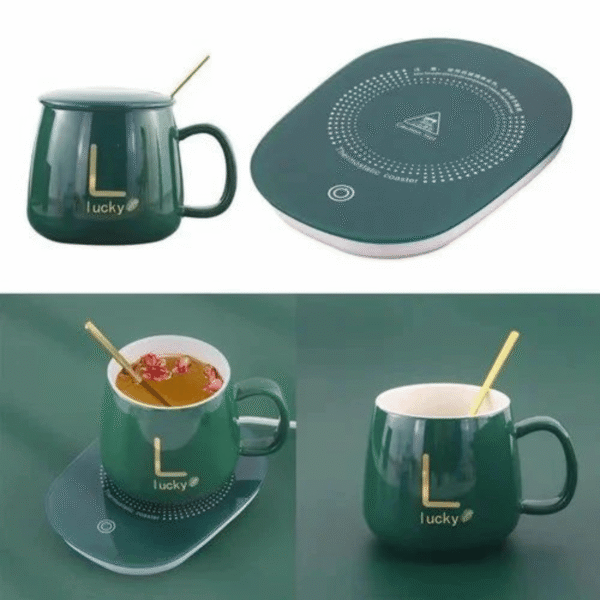 Coffee Mug with Heating Plate - Image 5