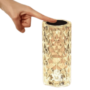Rose Crystal Diamond LED Lamp